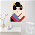 Picture of Geisha Retro Poster _GroupedProduct_Rectangle_Portrait_Canvas_