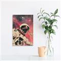 Picture of Astronaut in  Space _GroupedProduct_Rectangle_Portrait_Canvas_