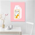 Picture of Orange Juice Poster _GroupedProduct_Rectangle_Portrait_Canvas_