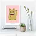 Picture of Maneki Neko – Lucky Cat _GroupedProduct_Rectangle_Portrait_Canvas_