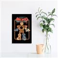 Picture of Robo Neko Cat Poster _GroupedProduct_Rectangle_Portrait_Canvas_