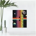Picture of Space Rainbow Poster  _GroupedProduct_Rectangle_Portrait_Canvas_
