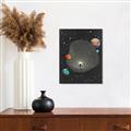 Picture of Abstract Space Poster _GroupedProduct_Rectangle_Portrait_Canvas_