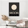 Picture of Moon Typography Poster _GroupedProduct_Rectangle_Portrait_Canvas_