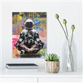 Picture of Retro Spaceman Poster _GroupedProduct_Rectangle_Portrait_Canvas_