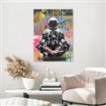 Picture of Retro Spaceman Poster _GroupedProduct_Rectangle_Portrait_Canvas_
