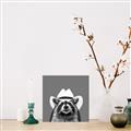 Picture of Wyatt The Cowboy Raccoon _GroupedProduct_Square_Canvas_