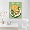 Picture of Caesar Salad Poster _GroupedProduct_Rectangle_Portrait_Canvas_