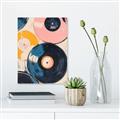 Picture of Retro Vinyl Records Poster _GroupedProduct_Rectangle_Portrait_Canvas_