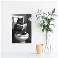Picture of Plus Size Kitty on the Loo _GroupedProduct_Rectangle_Portrait_Canvas_