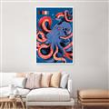 Picture of Tentacle Whirl Poster _GroupedProduct_Rectangle_Portrait_Canvas_