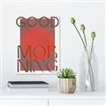 Picture of Good Morning Typography Poster _GroupedProduct_Rectangle_Portrait_Canvas_
