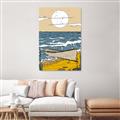 Picture of Summer Vacation Poster _GroupedProduct_Rectangle_Portrait_Canvas_