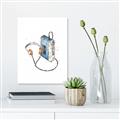 Picture of Retro Walkman Poster _GroupedProduct_Rectangle_Portrait_Canvas_