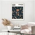 Picture of Flower Market London Poster _GroupedProduct_Rectangle_Portrait_Canvas_Framed_