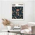 Picture of Flower Market London Poster _GroupedProduct_Rectangle_Portrait_Canvas_Framed_