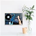 Picture of Music Dj Set  _GroupedProduct_Rectangle_Landscape_Canvas_Framed_