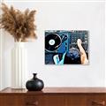 Picture of Music Dj Set  _GroupedProduct_Rectangle_Landscape_Canvas_Framed_