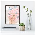 Picture of Flourishing Mind _GroupedProduct_Rectangle_Portrait_Canvas_Framed_