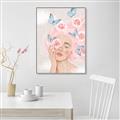 Picture of Flourishing Mind _GroupedProduct_Rectangle_Portrait_Canvas_Framed_