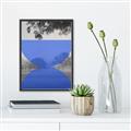 Picture of Misty Blue Horizon _GroupedProduct_Rectangle_Portrait_Canvas_Framed_
