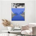 Picture of Misty Blue Horizon _GroupedProduct_Rectangle_Portrait_Canvas_Framed_