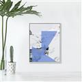 Picture of Geometric Serenity _GroupedProduct_Rectangle_Portrait_Canvas_Framed_