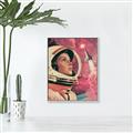 Picture of Astronaut in Space _GroupedProduct_Rectangle_Portrait_Canvas_Framed_
