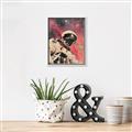 Picture of Astronaut in  Space _GroupedProduct_Rectangle_Portrait_Canvas_Framed_