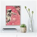 Picture of Astronaut in  Space _GroupedProduct_Rectangle_Portrait_Canvas_Framed_