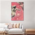 Picture of Astronaut in  Space _GroupedProduct_Rectangle_Portrait_Canvas_Framed_