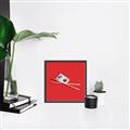 Picture of Sushi card _GroupedProduct_Square_Canvas_Framed_