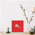 Picture of Sushi card _GroupedProduct_Square_Canvas_Framed_