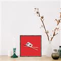 Picture of Sushi card _GroupedProduct_Square_Canvas_Framed_