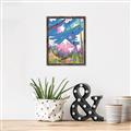 Picture of The Way To the Mountain _GroupedProduct_Rectangle_Portrait_Canvas_Framed_