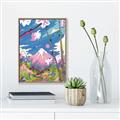Picture of The Way To the Mountain _GroupedProduct_Rectangle_Portrait_Canvas_Framed_