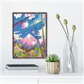 Picture of The Way To the Mountain _GroupedProduct_Rectangle_Portrait_Canvas_Framed_