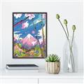 Picture of The Way To the Mountain _GroupedProduct_Rectangle_Portrait_Canvas_Framed_