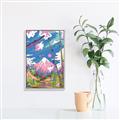 Picture of The Way To the Mountain _GroupedProduct_Rectangle_Portrait_Canvas_Framed_