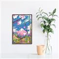 Picture of The Way To the Mountain _GroupedProduct_Rectangle_Portrait_Canvas_Framed_
