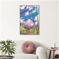 Picture of The Way To the Mountain _GroupedProduct_Rectangle_Portrait_Canvas_Framed_