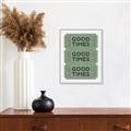Picture of Good Times Poster _GroupedProduct_Rectangle_Portrait_Canvas_Framed_