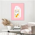 Picture of Orange Juice Poster _GroupedProduct_Rectangle_Portrait_Canvas_Framed_