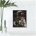 Picture of Untamed Spaceman _GroupedProduct_Rectangle_Portrait_Canvas_Framed_