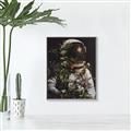 Picture of Untamed Spaceman _GroupedProduct_Rectangle_Portrait_Canvas_Framed_