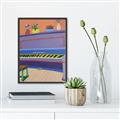 Picture of Retro Style Piano _GroupedProduct_Rectangle_Portrait_Canvas_Framed_