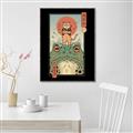 Picture of Catana  Frog Poster _GroupedProduct_Rectangle_Portrait_Canvas_Framed_
