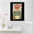 Picture of Catana  Frog Poster _GroupedProduct_Rectangle_Portrait_Canvas_Framed_