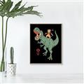 Picture of Catana T-Rex _GroupedProduct_Rectangle_Portrait_Canvas_Framed_