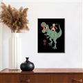 Picture of Catana T-Rex _GroupedProduct_Rectangle_Portrait_Canvas_Framed_